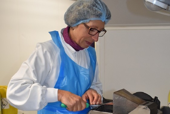 Opérateur découpe - Aiguisage couteau